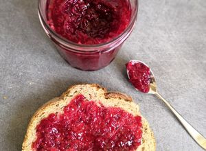 Une photo de Confiture de framboise