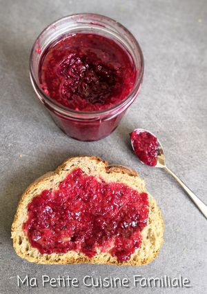 Une photo de Confiture de framboise