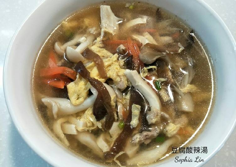 豆腐酸辣湯