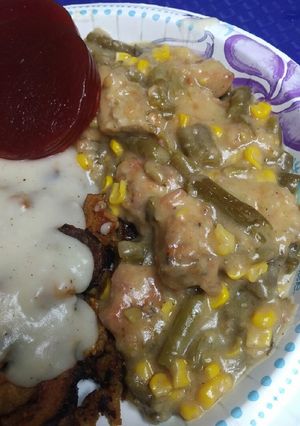 A picture of Stewed Pork stovetop.