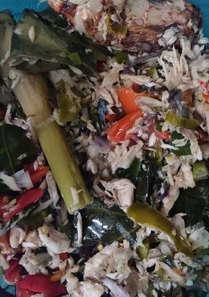 Foto resep Tongkol Suwir Pedas