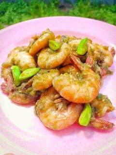Foto resep Udang Pete Cabe Ijo