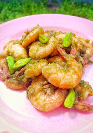 Foto resep Udang Pete Cabe Ijo