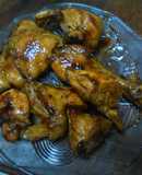 Pollo con mostaza y miel