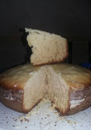 Una foto de Bizcochuelo de vainilla