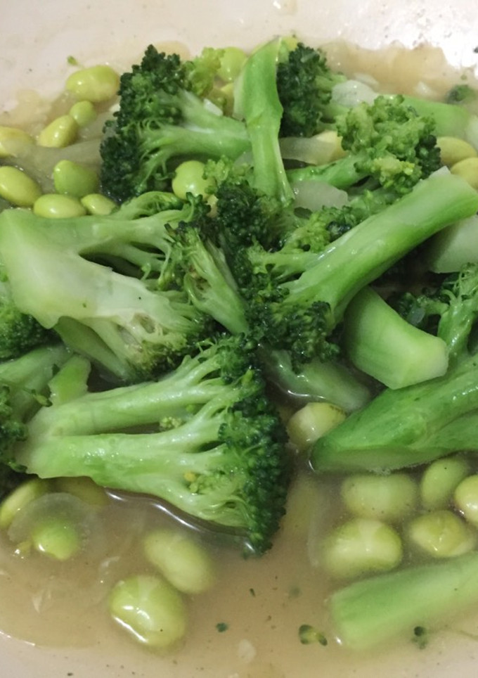 Foto resep Cah Brokoli Edamame