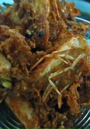 Foto resep Kepala udang crispy