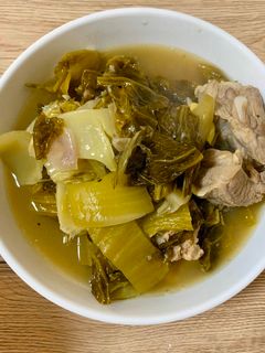 รูปของ ต้มผักกาดดองกระดูกหมู