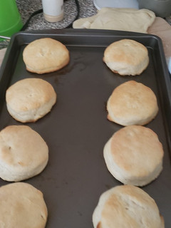 A picture of Buttermilk biscuits.