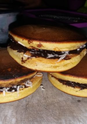 Foto resep Dorayaki Coklat Keju