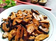 Gambar tumis jamur shitake