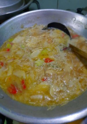 Foto resep Mangut Rebung Pete