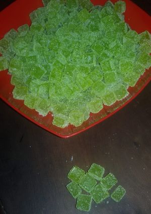 Una foto de Gomitas de Gelatina