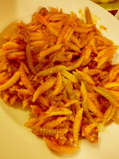 Foto di Malloreddus alla campidanese (ricetta tipica sarda)