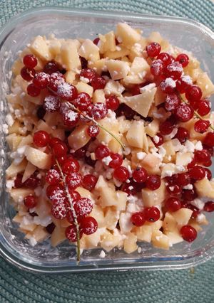 Apfel 🍎- Johannisbeeren - Salat Rezepthauptbild