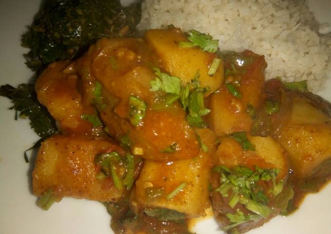 Simple Way to Make Homemade Matoke curry