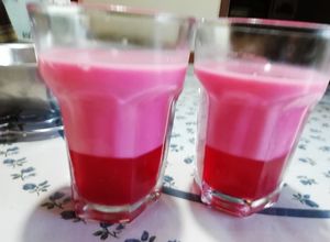 Una foto de Postre light de gelatina y yogur