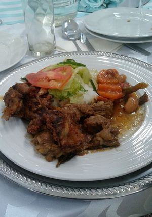 A picture of Fried chicken.