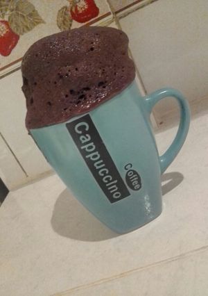 Una foto de Brownie en taza (Microondas)♡