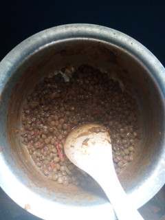 A picture of Stewed lentils #cereals #cookedwithcookpad #recipemarathon.