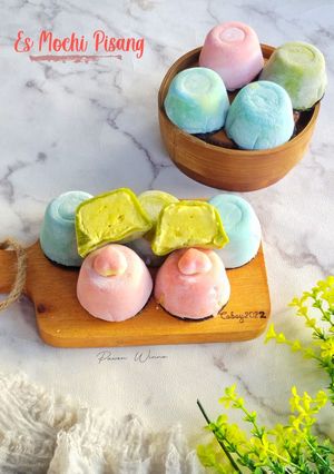 Foto resep 569. Ice Mochi Pisang Kayu