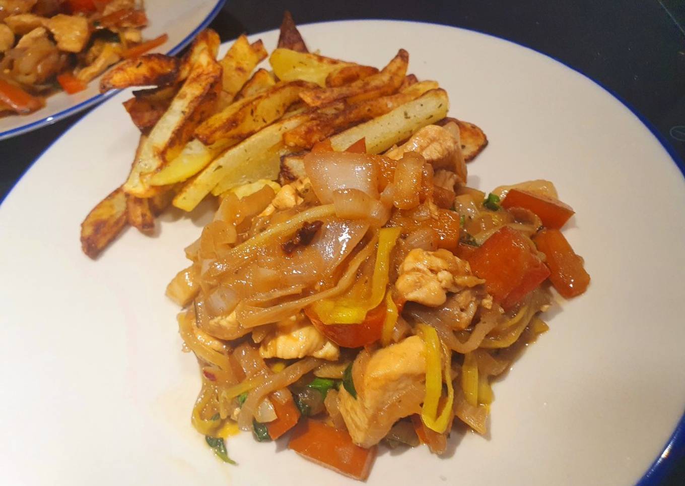 Pollo al wok rápido y fácil