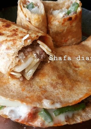 Foto resep Mexican Beef Quesadilla #snack 🇲🇽