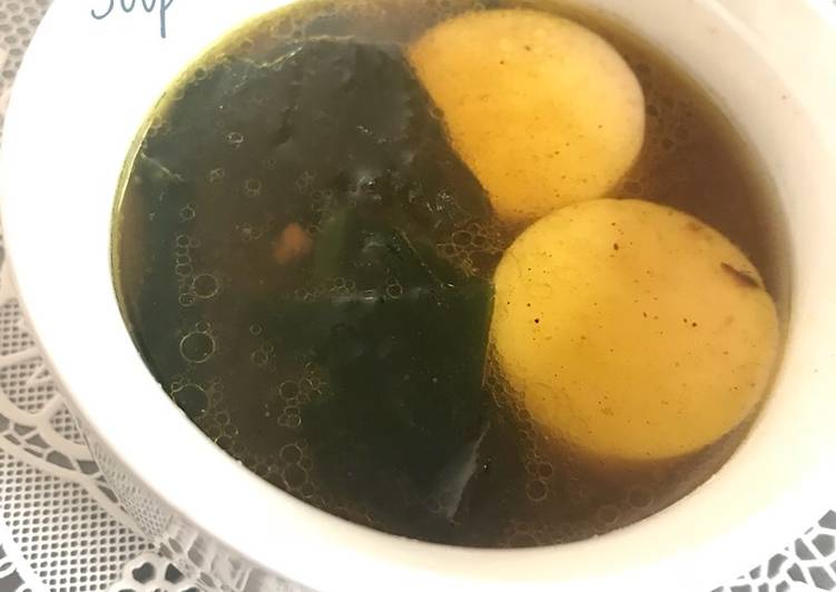 Bagaimana Membuat Miso Soup bisa untuk MPASI 10m+ Anti Gagal