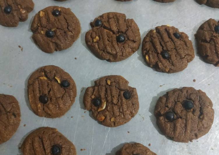 Cookies coklat kenari