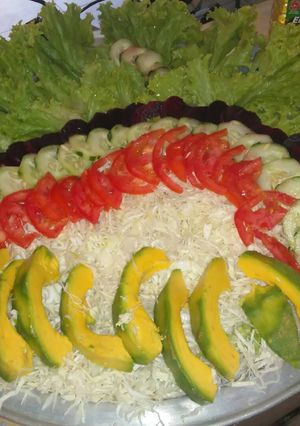 Una foto de Ensalada verde