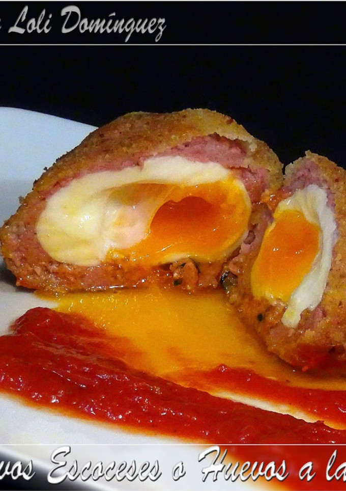 Una foto de Huevos escoceses o huevos a la escocesa