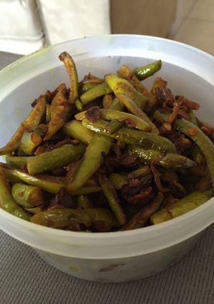 A picture of Ivy Gourd Sabji.