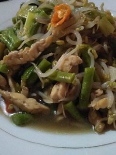 Foto resep Tumis kacang panjang, Toge & Tempe