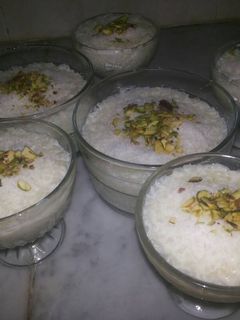 صورة لوصفة رز بالحليب على طريقتي