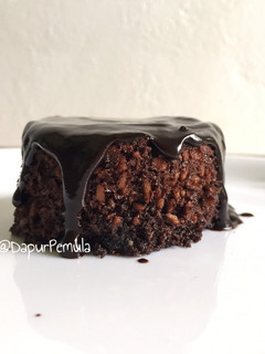 Foto resep Chocolate Almond Cake (tanpa tepung)