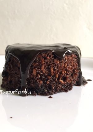 Foto resep Chocolate Almond Cake (tanpa tepung)