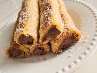 Roulés de pain de mie façon pain perdu 🍞🍫