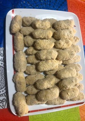 A picture of Homemade Chicken Croquettes.