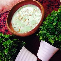 A picture of Pista kheer.