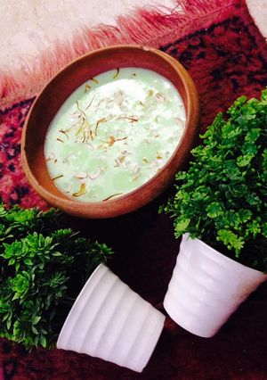 A picture of Pista kheer.