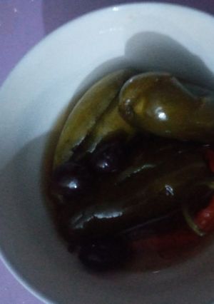 صورة لوصفة طرشي الخيار على طريقتي