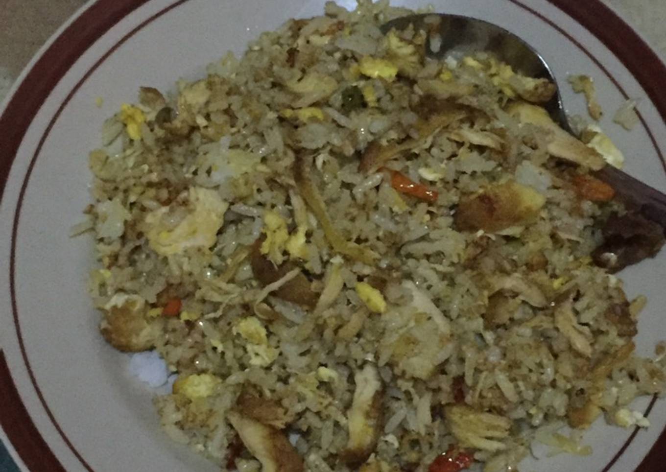 Nasi goreng simple tanpa kecap