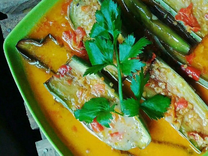 Wajib coba! Resep mudah buat Terong Kuah pedas Santan  enak