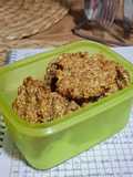 Galletas avena y manzana