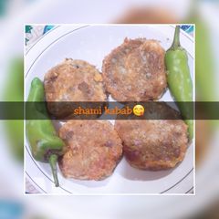 A picture of Shami kabab.
