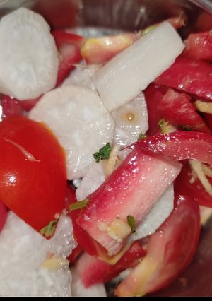 सलाद (Salad recipe in hindi) रेसिपी मुख्य फोटो