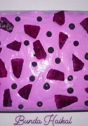 Foto resep Dragon Fruit Ice Cream (3 bahan)