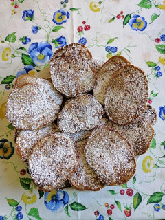 Foto di Poffertjes (i pancakes olandesi)