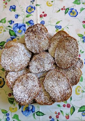 Foto di Poffertjes (i pancakes olandesi)
