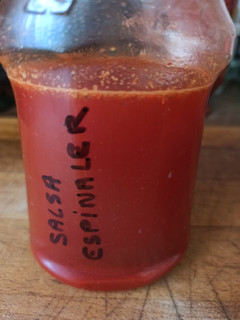 Una foto de Salsa espinaler